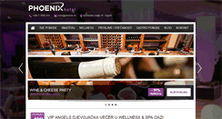 Desktop Screenshot of hotelphoenix.com.hr